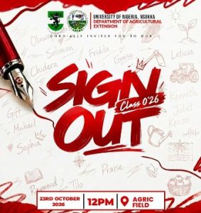 UNN 2026 Graduation Congratulatory Sign-out Celebration 